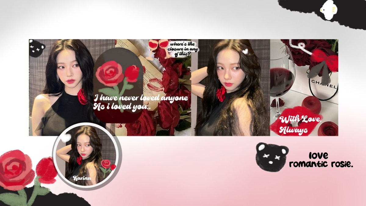 yqeeri's tweet photo. hi.. repost are appreciated< 3 
aku punya layout ready stock karina yang bisa dijemput langsung di dm @chocobudoir ya!
free retext, price on alt. 🧸🖤
#zonaba #zonauang https://t.co/vb1oAKCjdY