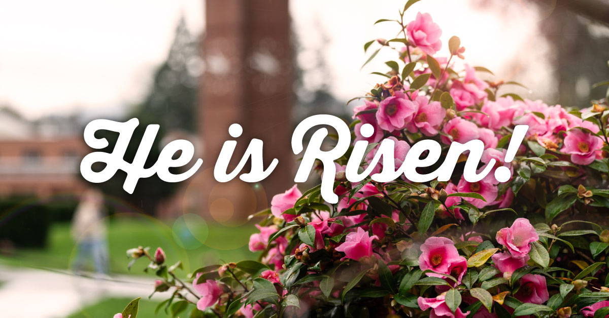“He is not here; he has risen, just as he said.” ⁠ - Matthew 28:6⁠ ⁠ Happy Easter, Bruins!