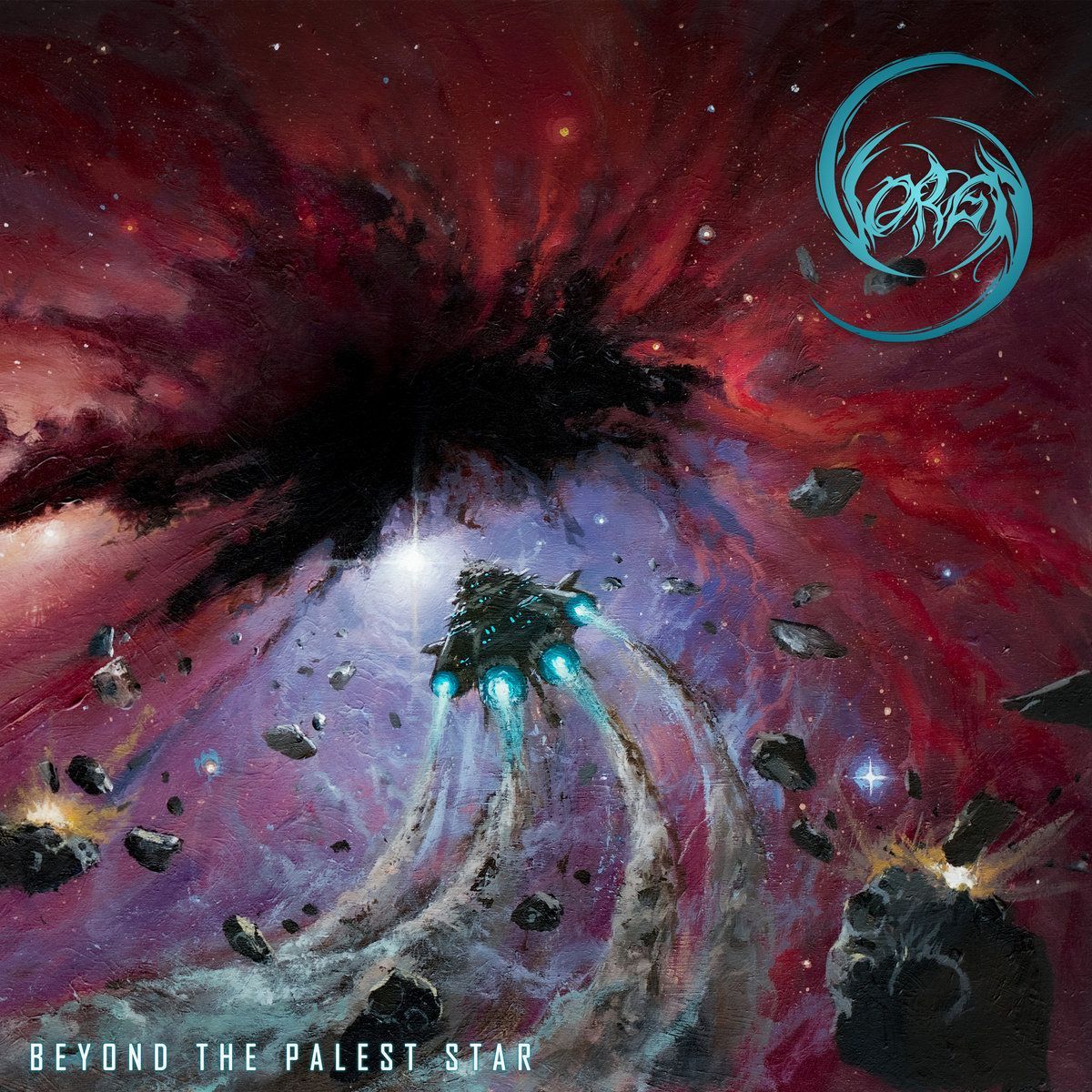 Sci-fi themed Black Metal voyagers VORGA released their new album 'Beyond The Palest Star' on Mar 29, 2024 via Transcending Obscurity Records. Any favorite tracks? #vorga #beyondthepaleststar #blackmetal #extreme #metaltwitter #heavymetal #metalmusic @VorgaBand @transcendingobs