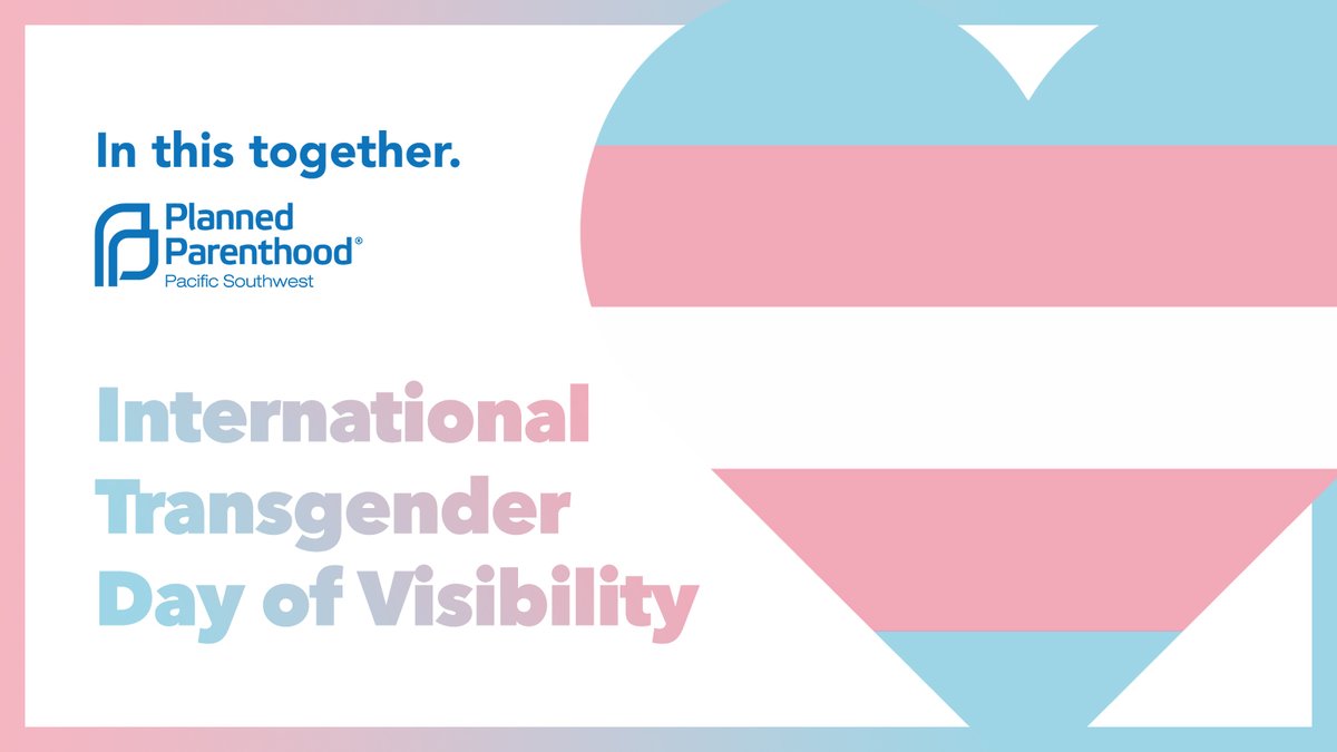 Today and always we honor the diversity and authenticity of transgender individuals and work to advocate for a world where all people can access the care and support they need, like gender-affirming health care. Join our team to make a difference: pppswcareers.org/opportunities