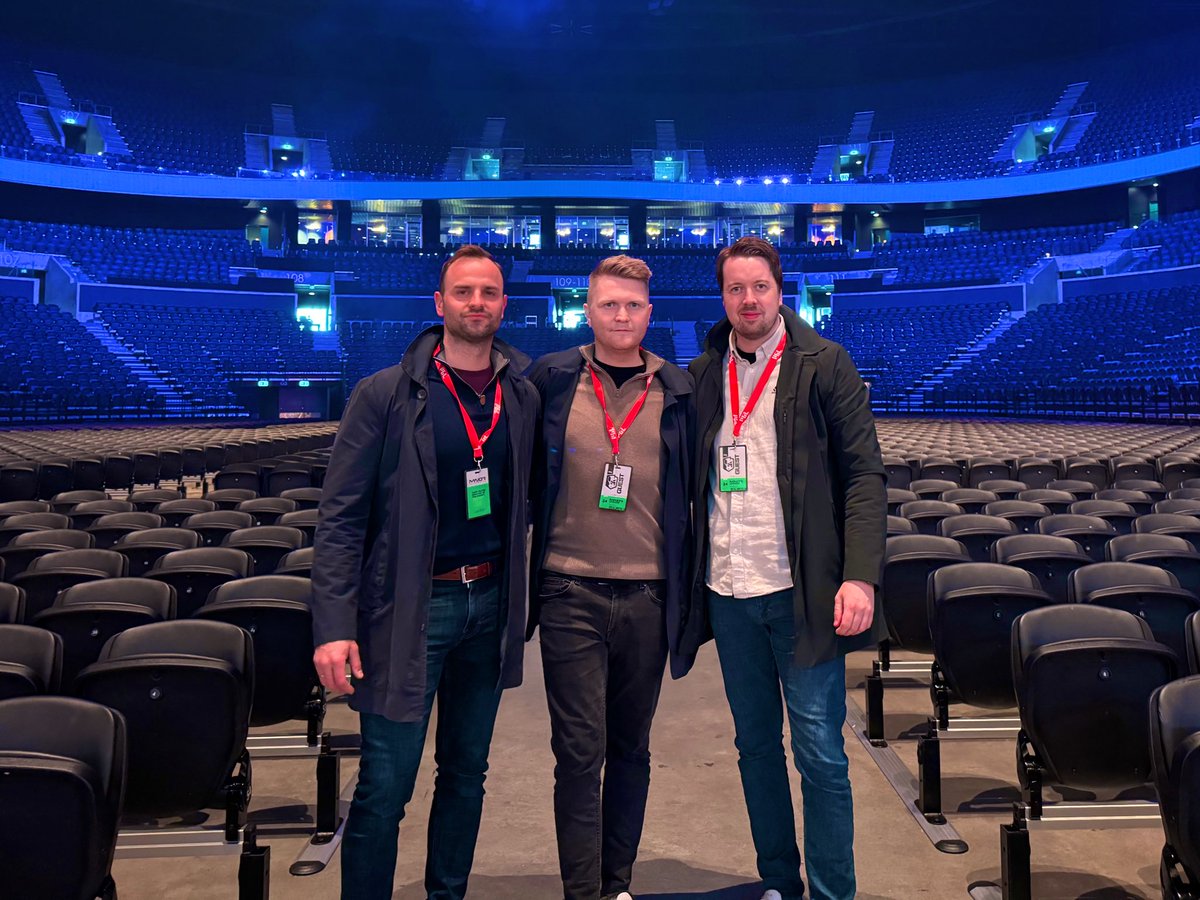 Inspecting Royal Arena before the final. #PGLMajorCopenhagen2024