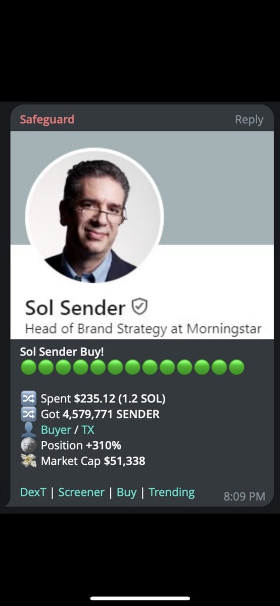 <a href="/WhaleFUD/">WF</a> And so is SOL $SENDER 

Its all in the name, sender about to absolutely send it. 

30K Mc💰
COM TAKEOVER✅

CA: 49A7r37LWaytfGvCwYgXTbQqU7wEqXrZUqKw646C3gUy