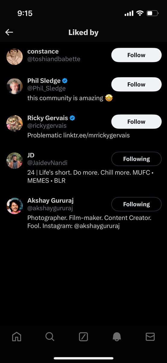 Hi twitter! <a href="/rickygervais/">Ricky Gervais</a> liked my tweet! Once again an Indian man feels validated by a white British man! #honoured  #GiveUsBackTheKohinoor  (I need to pay Milo for his labour)
