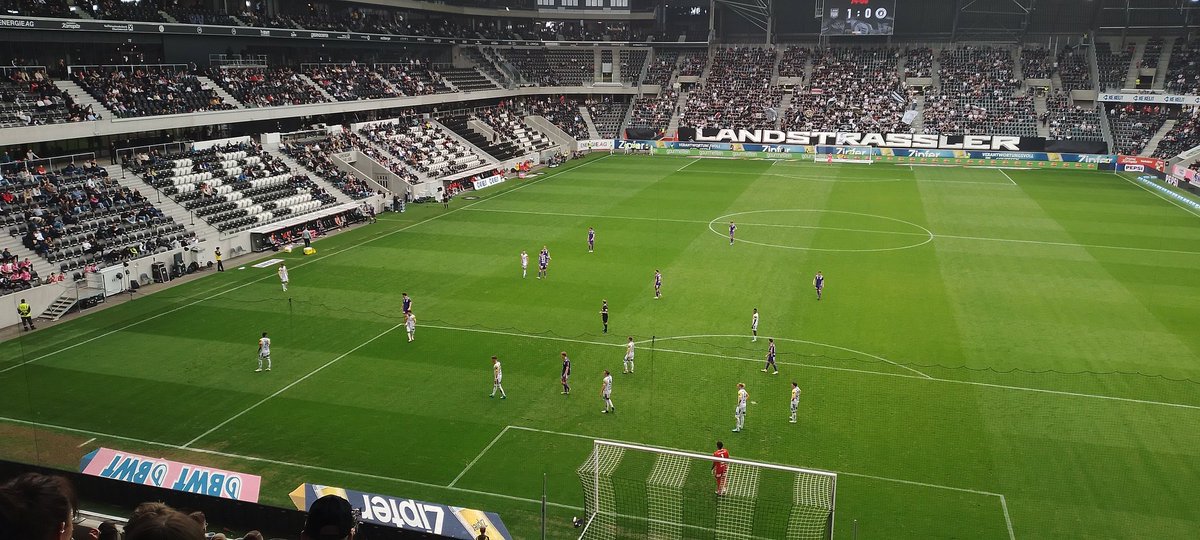 MatousKrecl's tweet photo. 🆚️ LASK - SK Austria Klagenfurt 
🕓 31. 3. 2024
⚽️ 1:0
🙋‍♂️ 9 400
🏆 Bundesliga (🇦🇹)
📍 Linz 🇦🇹

#groundhopping https://t.co/3scPLnuiC2