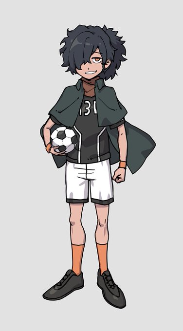「黒髪 サッカーユニフォーム」のTwitter画像/イラスト(新着)