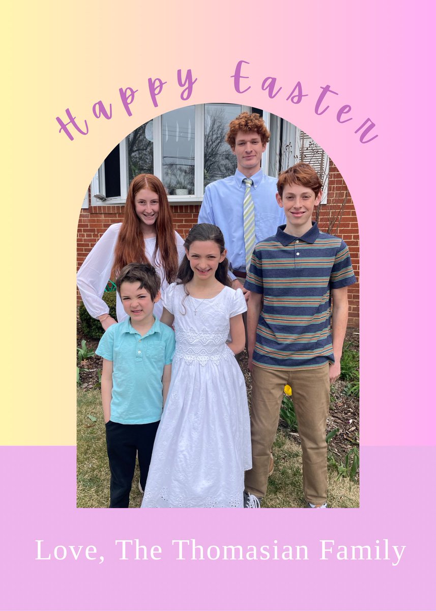 Wishing you and your family a Blessed Easter!