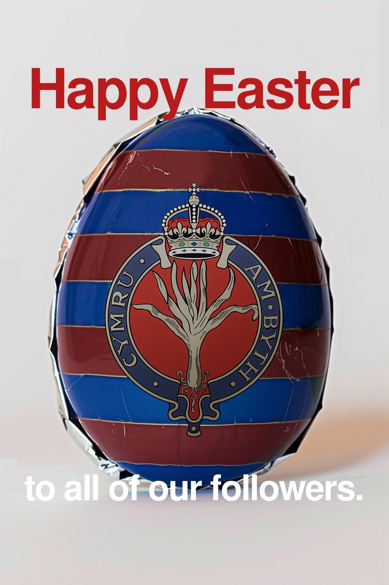 Happy Easter! 

Wishing all our followers a cracking Easter! Remember, the only thing tougher than a 48 hour guard duty is resisting that extra Easter egg. Good luck! 🐰🍫 

Cymru Am Byth

#HappyEaster #ChocolateChallenge #easter #theguards #welshguards #chocolate