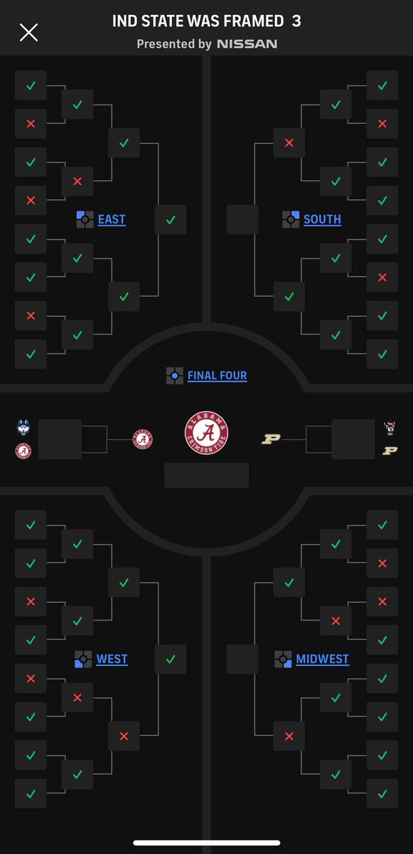 underscore_rob's tweet photo. my bracket rank shot up to 3,599 👀 https://t.co/myqCYCTJIj