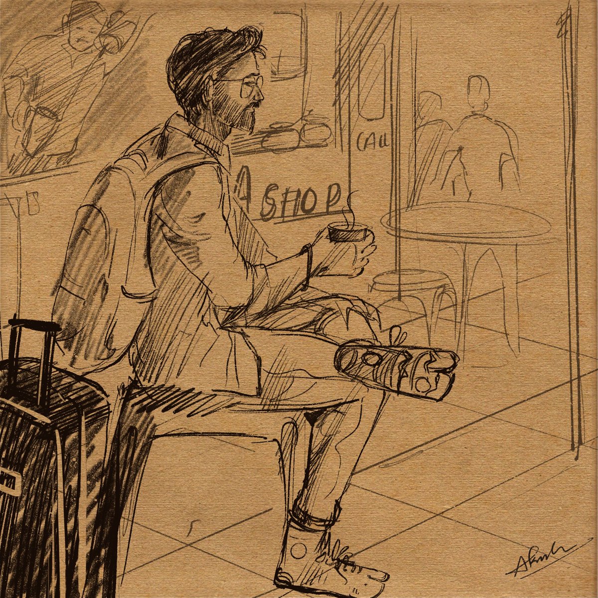 akashvinayakart's tweet photo. Dubai Story-Day 1

#Illustration #Art #Drawing #Sketch #CharacterDesign #ArtistOnTwitter #DigitalArt #Illustrator #PortraitDrawing #figuredrawing #ArtisticPortrait #IllustrationOfTheDay #CreativeDrawing #CharacterIllustration #DrawingPeople #ArtInspiration #ArtCommunity https://t.co/ZkX8YjiRfo