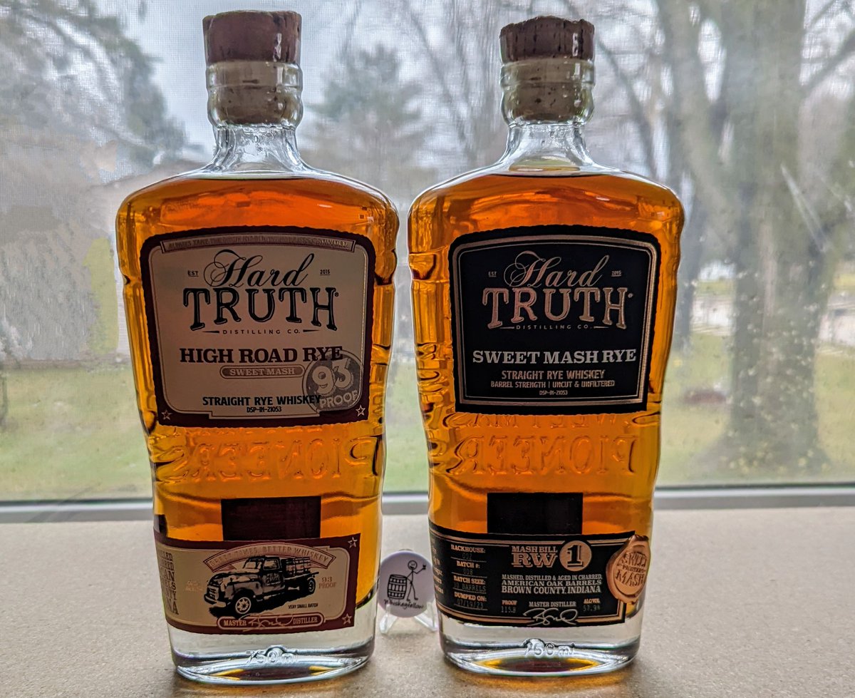What’s the hard truth on Hard Truth’s Ryes? I’ll render that by reviewing its Sweet Mash Rye and High Road #Ryewhiskeys. Cheers!  #DrinkCurious

tinyurl.com/yupfj9hm