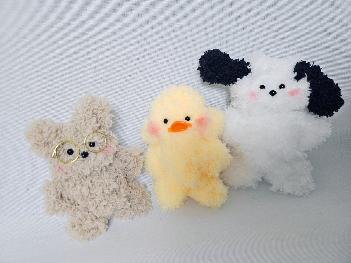 jinkk0817's tweet image. 13ANA=DAY 나눔예정🐻🐥🐶

4/20,21 직접 제작한 모루인형
나눔예정입니다💚
정리되면 나눔 공지 올릴게요!

#B1A4 #13ANA_DAY #반하는_날