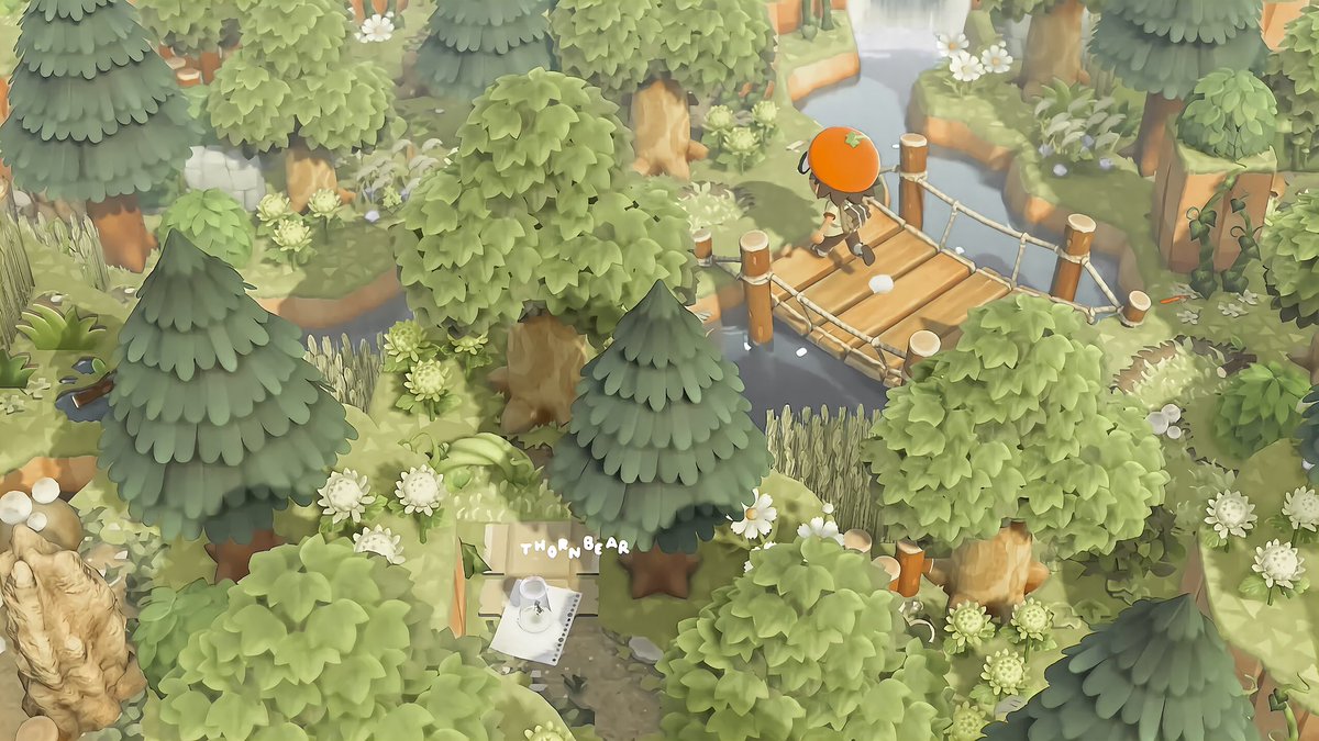 thrnbear's tweet image. running home with pockets full of bugs and stuff 🍃🫙🪱 #animalcrossing