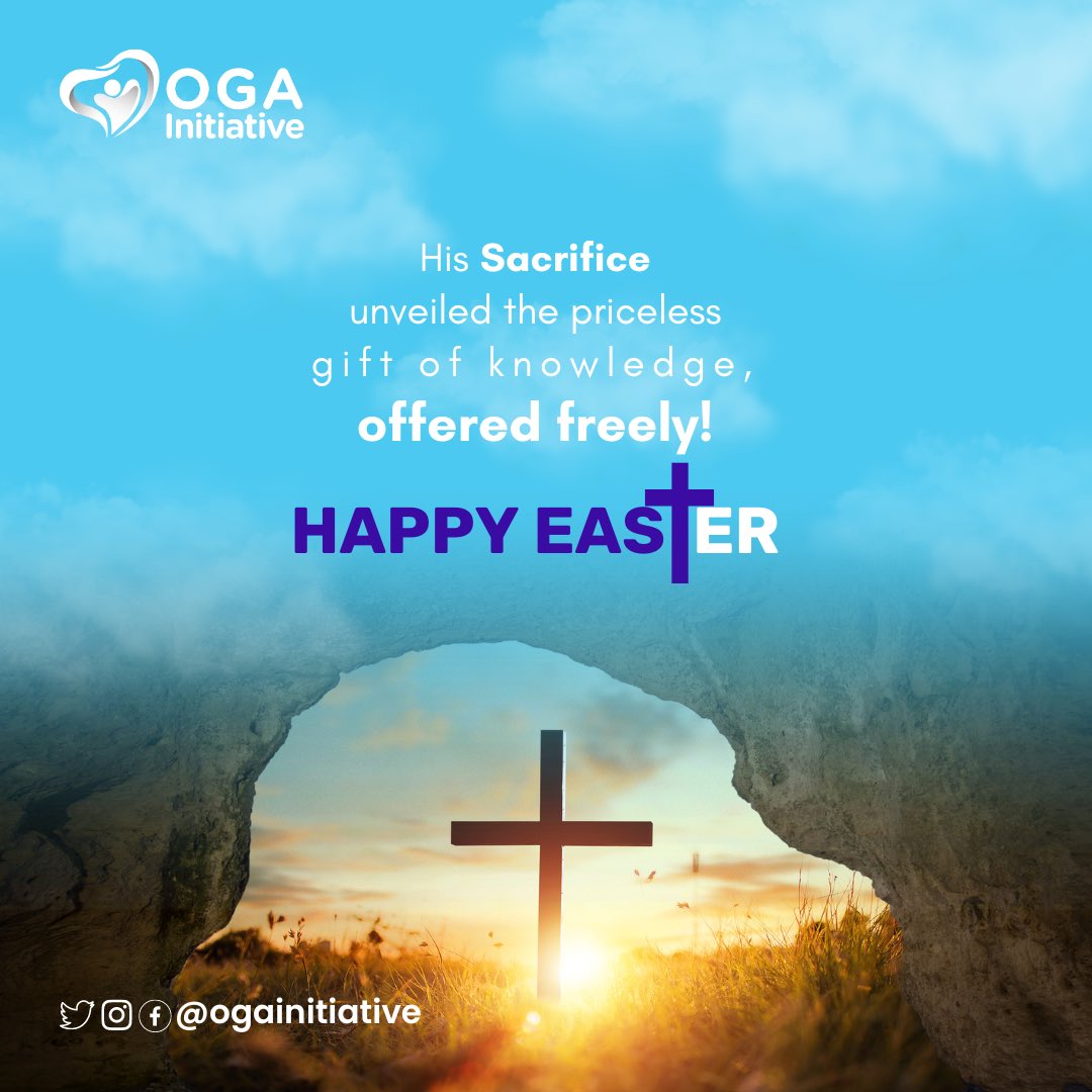 ogainitiative's tweet photo. Empower your future! Take advantage of FREE tech scholarship now and initiate your path to a thrilling journey in to the world of technology. 
Write in the comments section the the tech skill of your interest 

Happy Easter 🐣 Everyone https://t.co/HRFoaHLMSS