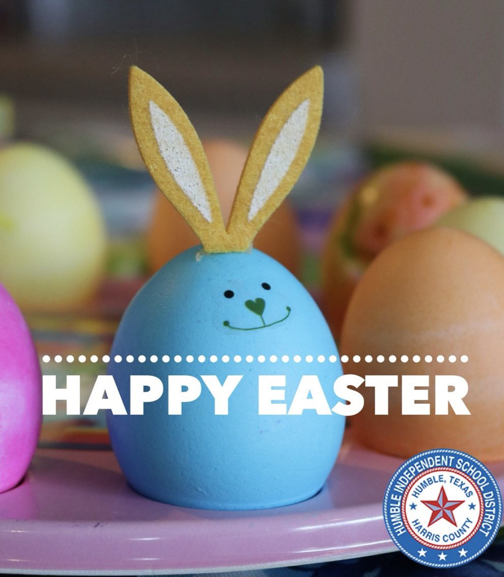 Happy Easter to our #HumbleISDFamily! 🐇💙🐇