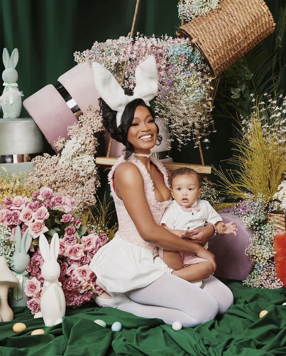 BlockTopickz's tweet photo. Keke Palmer and her baby boy for Easter 

📸 by @cameramanjake https://t.co/R3zpgRtMk9