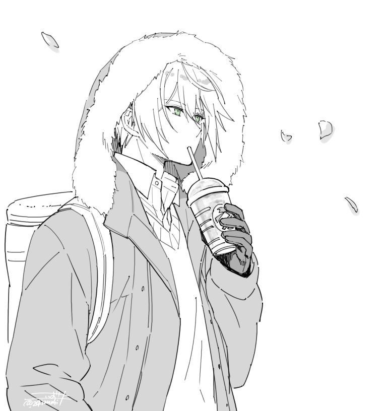 rkgk✍
寒い中でもフラペをズゾーと飲む
我が道を行くパイセン 
