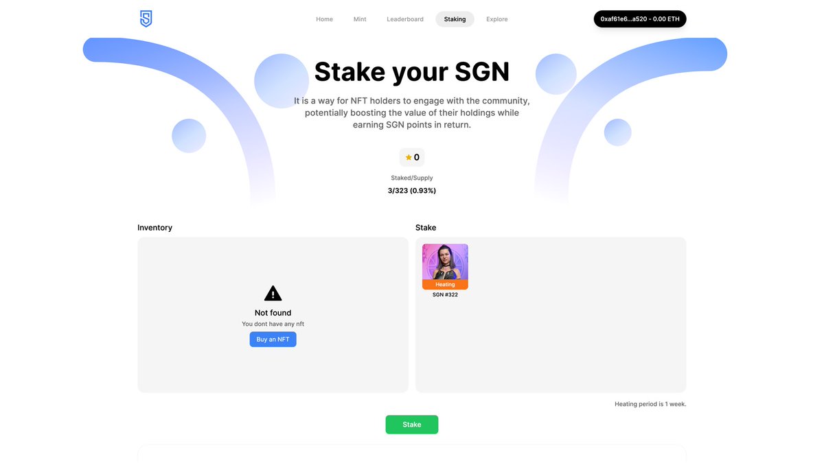 Hey Guardians 🛡️ Do you miss hearing from us? Then exciting news for StarkGuardians Community! Staking is now LIVE on our newly launched website! 👇 starkguardians.com Let’s empower our community to stake and earn rewards with ease on Starknet with StarkGuardians! 🌟