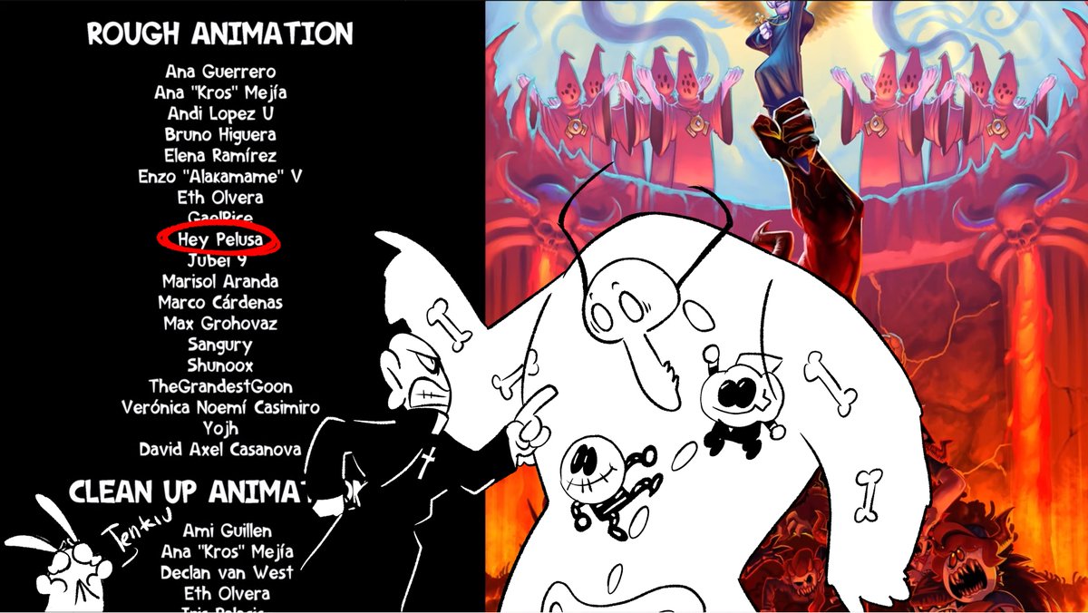 Thank you very much for the opportunity to animate in this beautiful episode I enjoyed every second #SpookyMonth6 #spookymonth