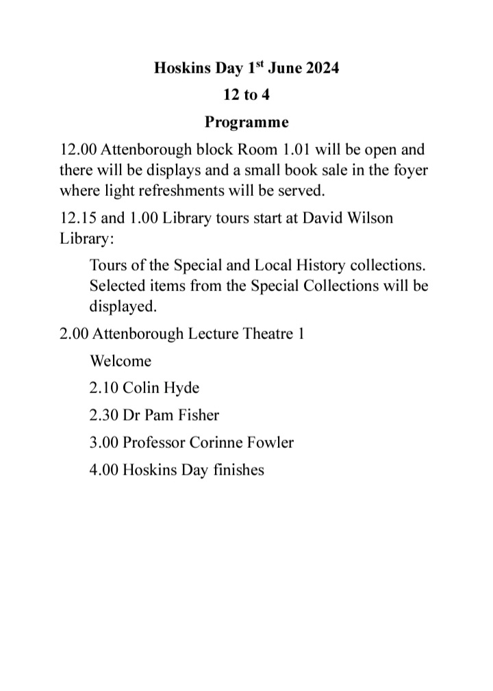 Friends of the Centre English Local History tweet media