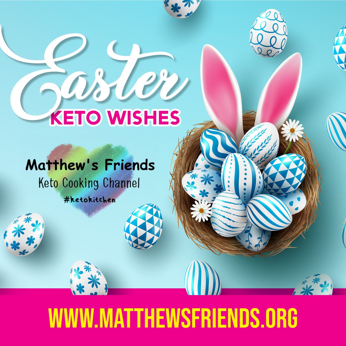 A very Happy Easter from all the team at Matthew’s Friends! #happyeaster #ketogenicdiet