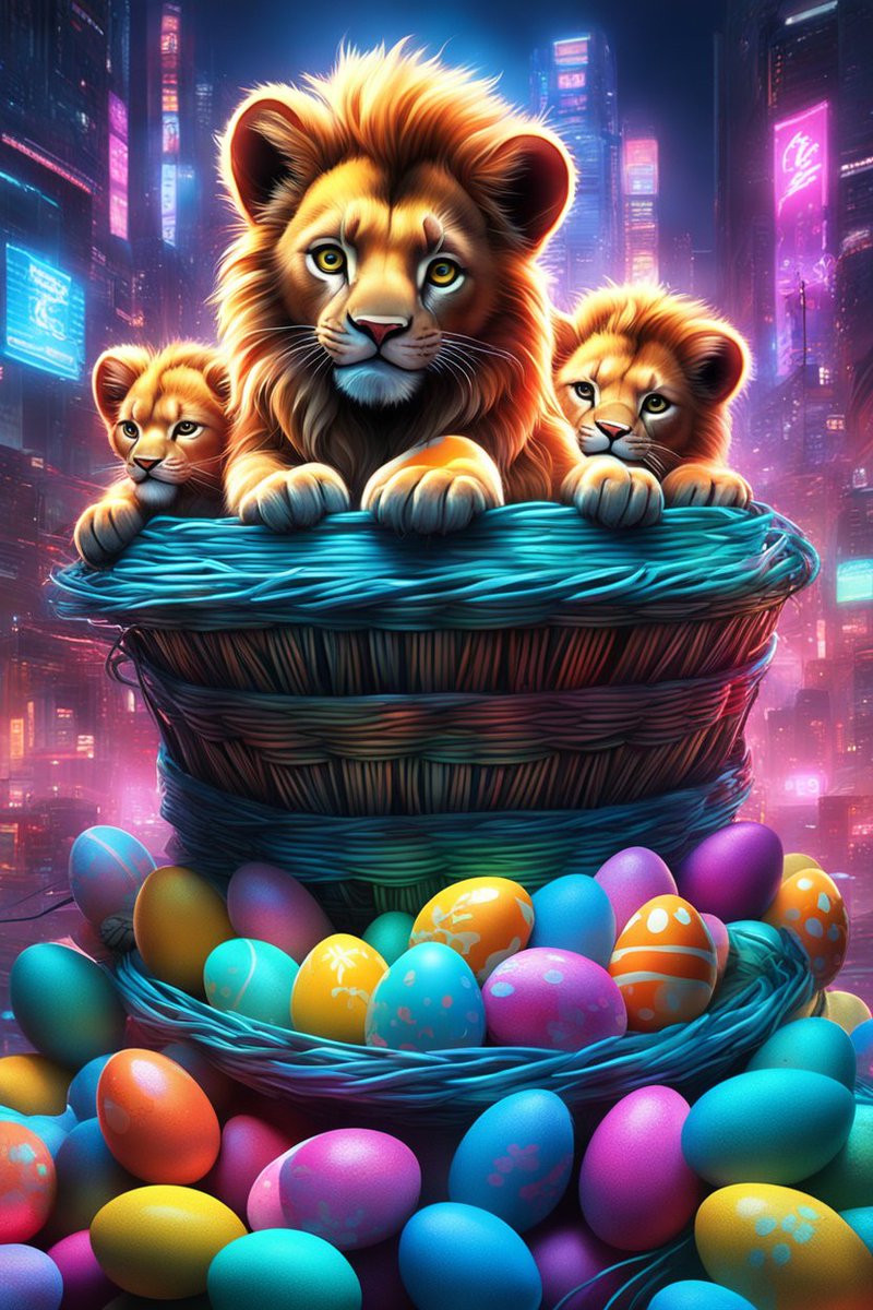 Happy Easter to all our holders💜
Thank you for being a part of our Lion family!