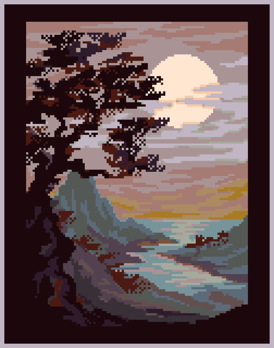 #pixelart #Calm for @pixel_dailies #pixel_dailies