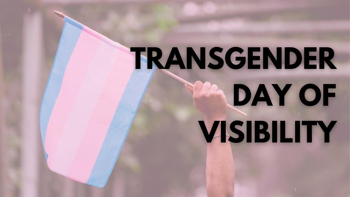 On Transgender Day of Visibility, we recognize the accomplishments and contributions of our transgender and gender non-conforming communities, uplift trans voices and stories, and recommit to combatting hate and building acceptance.