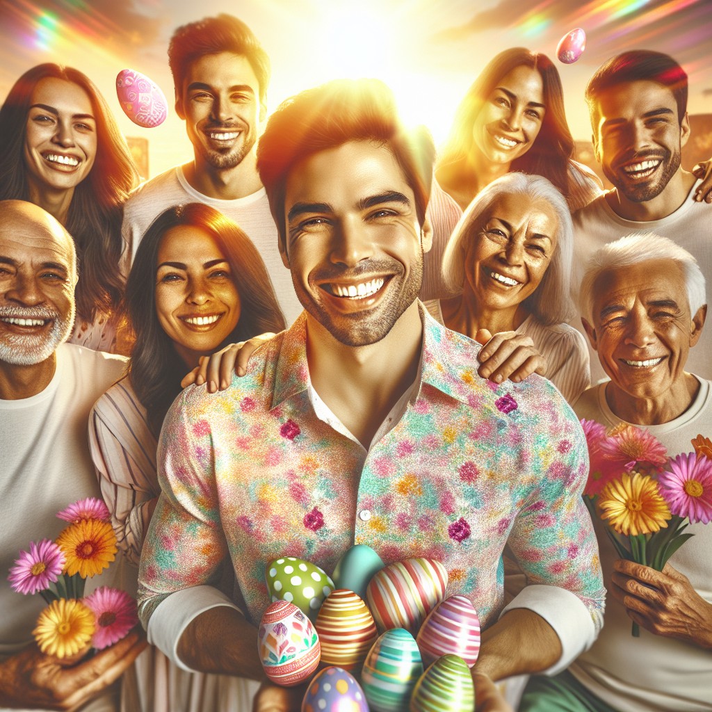 ¡Feliz #c! Que esta fecha nos recuerde celebrar la vida junto a nuestros seres queridos, y aprovechar cada día como una oportunidad para amar y ser felices. 🌸❤️🐰 #Pascua #Familia #Amor