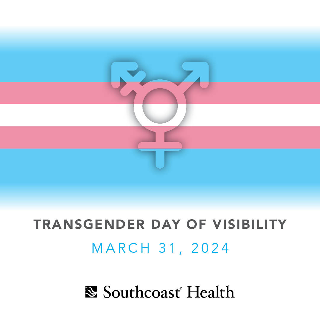 Celebrating Transgender Day of Visibility today, we are proud to embrace trans patients in a thoughtful, helpful manner that starts with knowledge & understanding. Read about how we provide a welcoming environment for our transgender patients: southcoast.org/transgender-da…