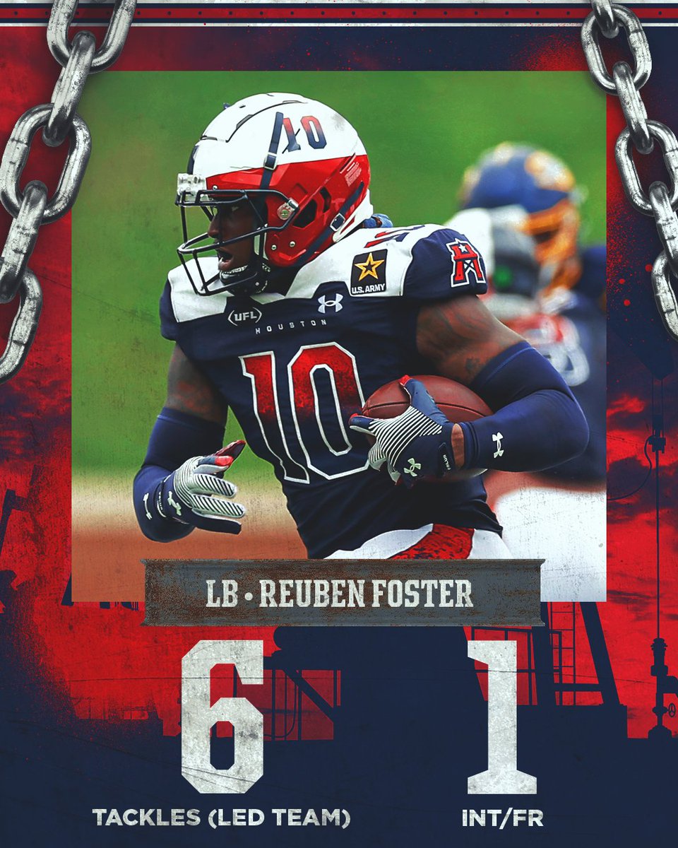 Reuben Foster had a DAY! 🙌 @ferrarifoster