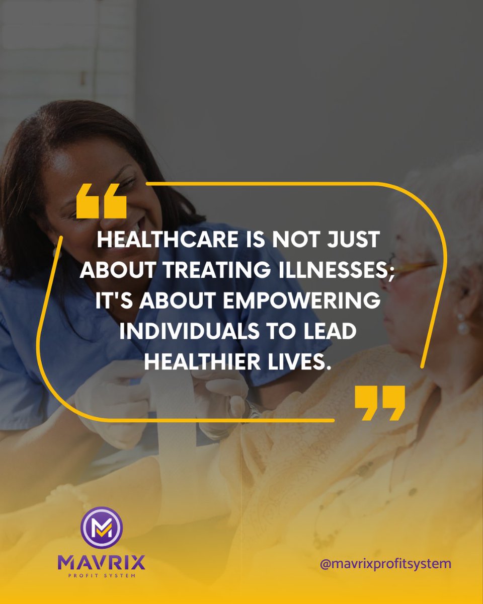 Healthcare goes beyond just fixing what's broken; it's about equipping individuals with the knowledge and tools to take charge of their overall well-being. But are we able to do that? 🤷♂️ Share your thoughts below! 📓 Check-out my BOOK: cutt.ly/EwM39VVq #OverallWellBeing