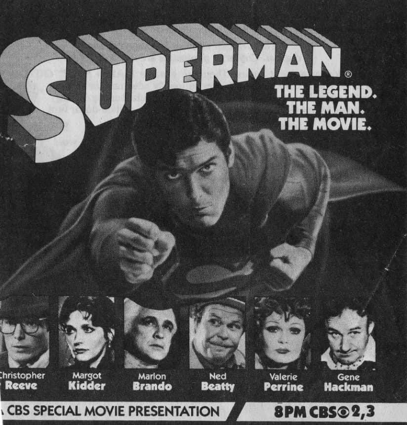 The Legend. The Man. The Movie. And Miss Teschmacher! #superman valeriemovie.com