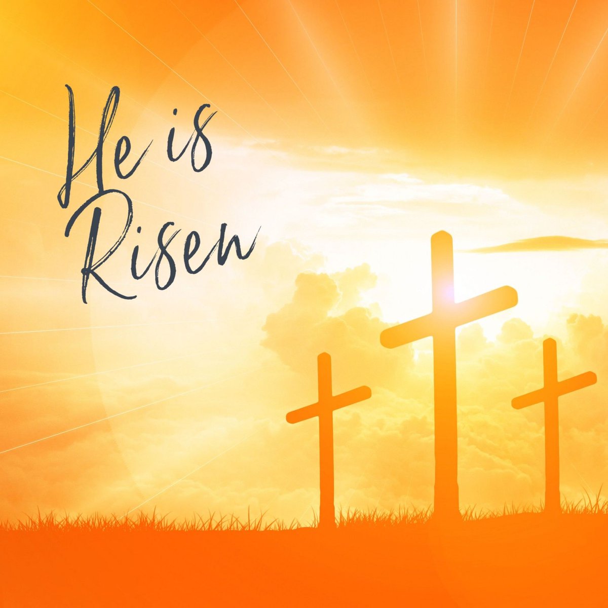 Tetelestai. He is risen! Happy Easter!