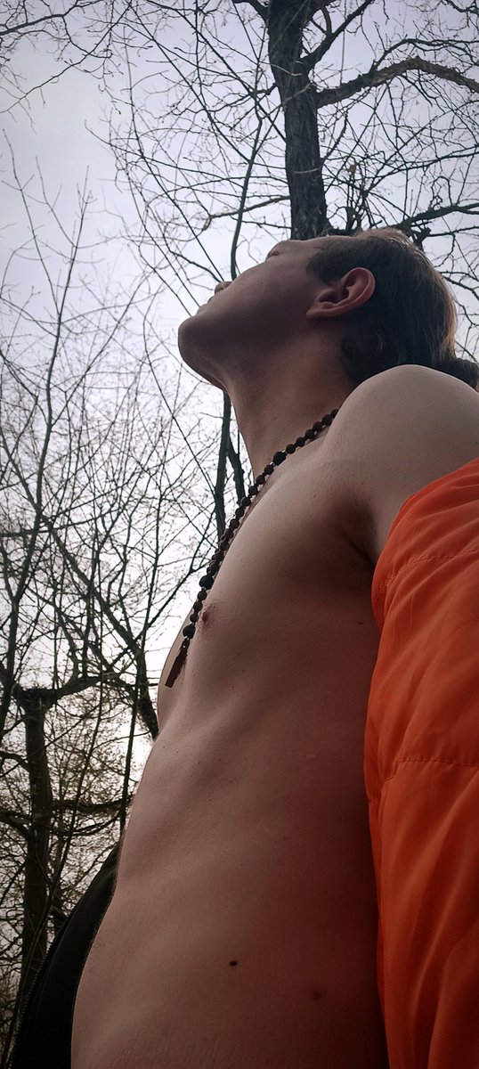 Call_Me_Slayer_'s tweet photo. On Easter day, I went for a walk in the woods in a small village near Brno. But on this day it was so hot that I had to take off my clothes, but the nature and atmosphere was so beautiful that I had to take a photo. #easter2024 https://t.co/itrodusojy