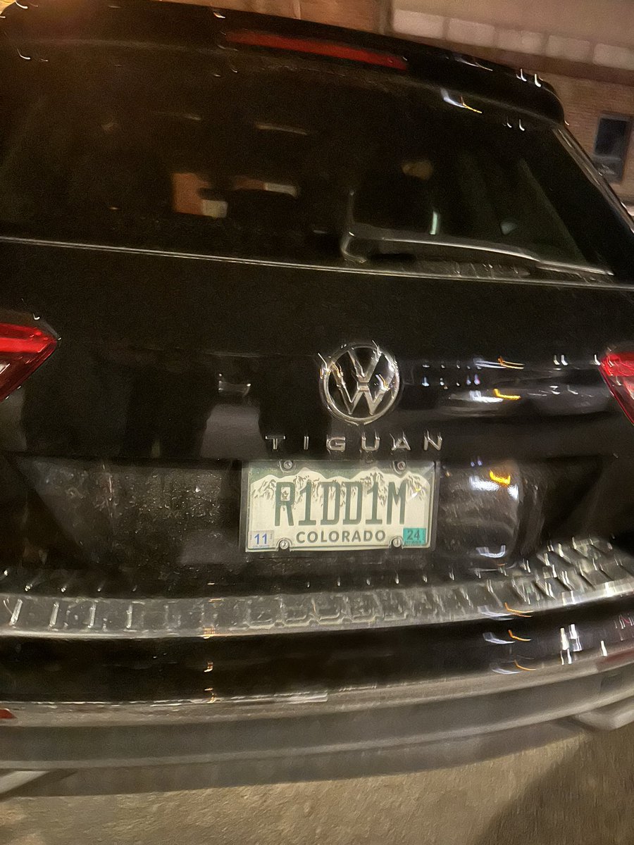 most colorado plate ever