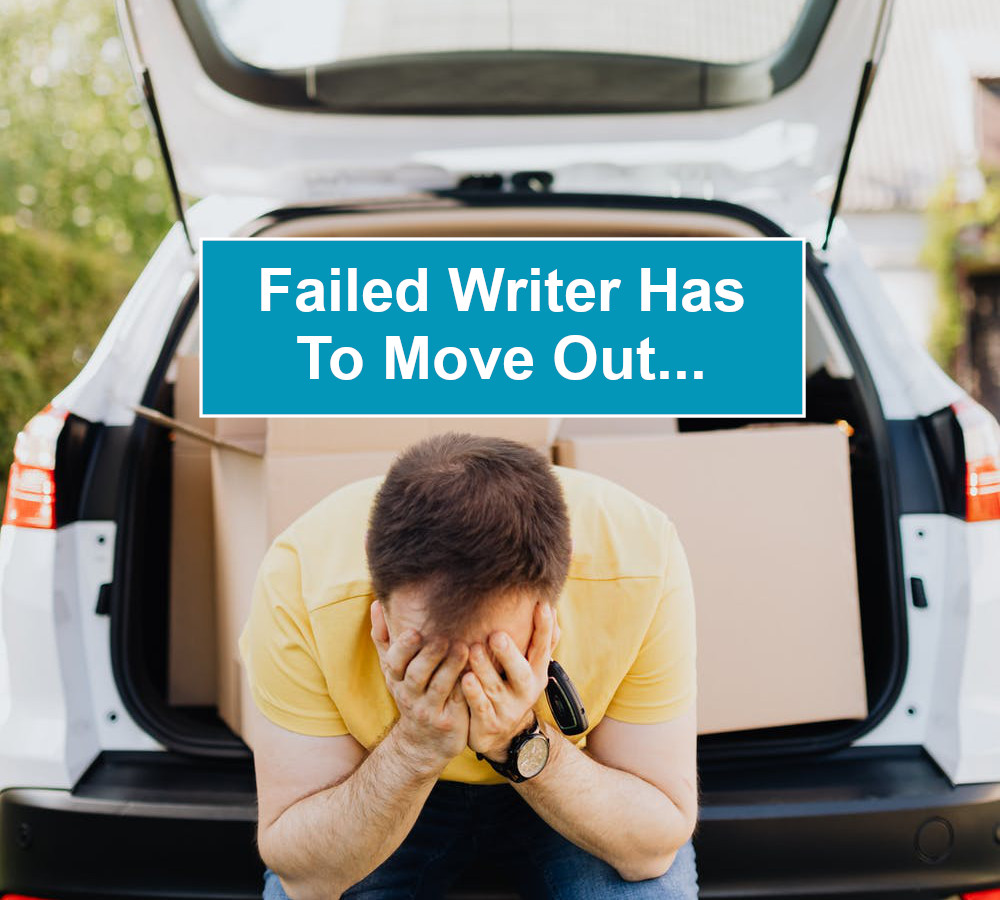 How sad! Don't let this happen to you.  Beyondosaurus.com can help tremendously by enhancing your creativity, and it's entirely free. (#grammarly, #writersBlock, #writing, #thesaurus, #writer, #failed, #failure, #writingSkill, #creative, #creativity, #creativeWriting)