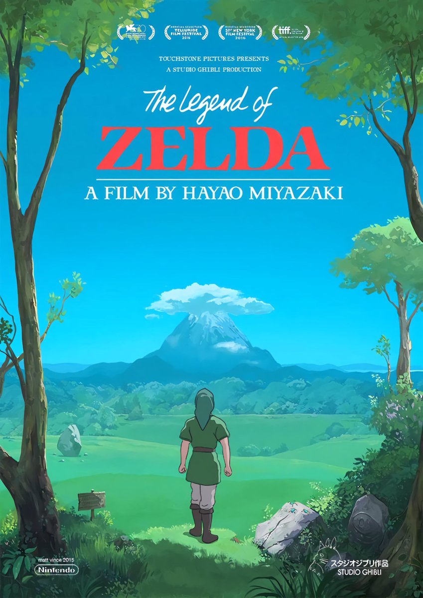 A film about the Zelda games is in preparation and will be produced by the famous Studio Ghibli, which has already produced "The Boy and the Heron" in 2023 !