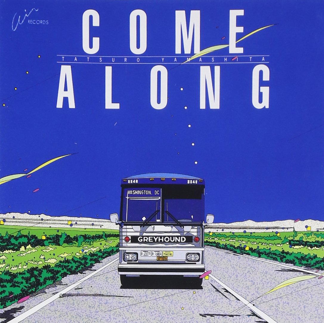 iamEdWeirdo's tweet photo. @KennyLauderdal3 I always wondered if that first shot of the Greyhound bus was a nod to the cover art to the Tatsuro Yamashita album "Come Along" that was drawn by Eizen Suzuki https://t.co/Ka7VcIvYcg