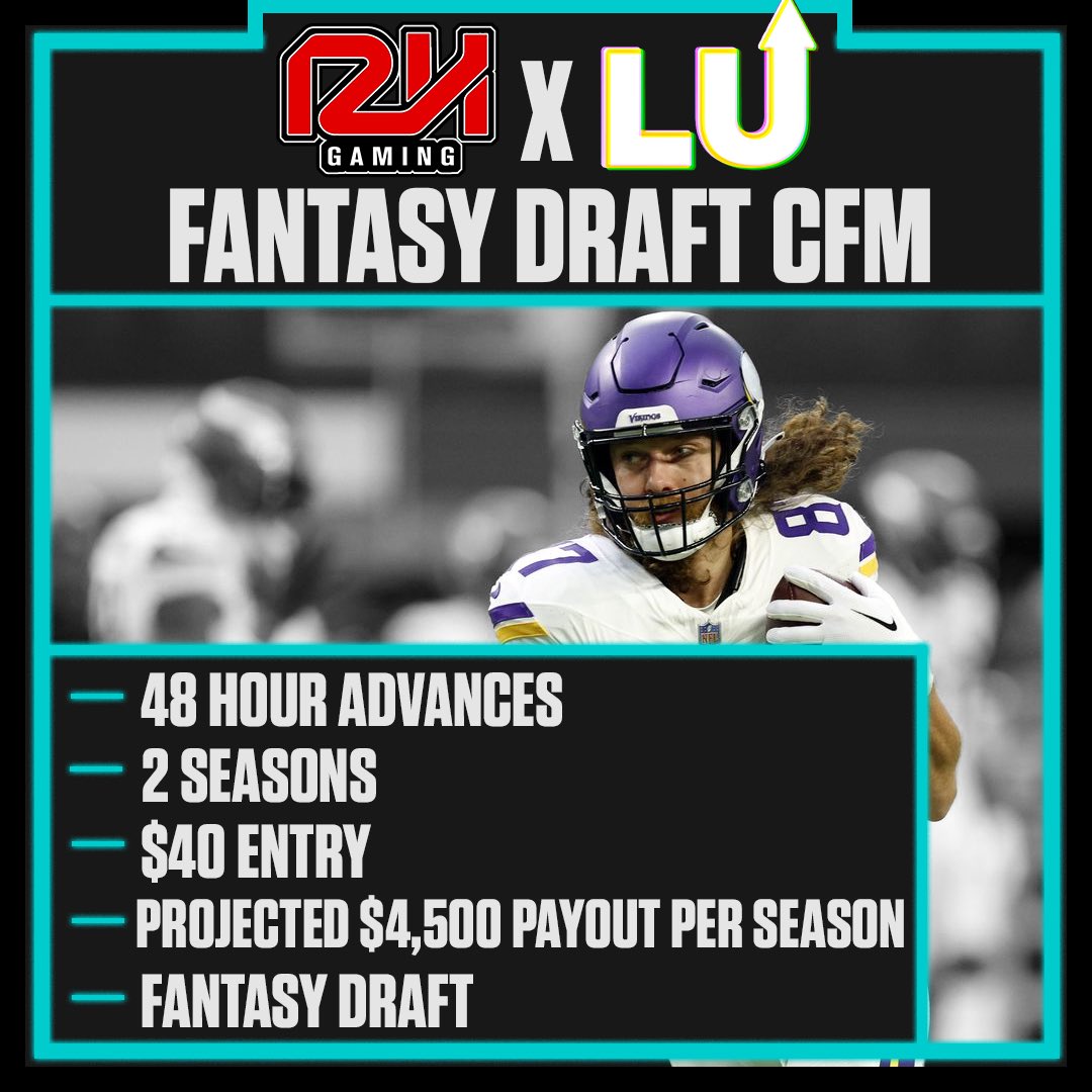 RedHotGaming_'s tweet photo. Our Fantasy Draft CFM is drafting TOMORROW at 8pm ET🔥
⬇️⬇️Join below⬇️⬇️
https://t.co/SSKbgXyFe3 https://t.co/wAjwpsyBXw