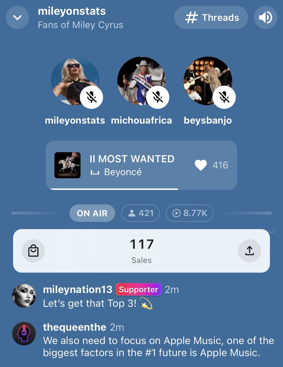🚨 SMILERS & BEEHIVE ‘II Most Wanted’ Streaming & Buying Party is on right now! — Join us: share.stationhead.com/yao7ff0wz8fo
