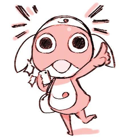 アニメ化であります・・・!?!?!?(がぞーはサクラタウンができたとき描いたぺろろぐんそー)#ケロロ軍曹 