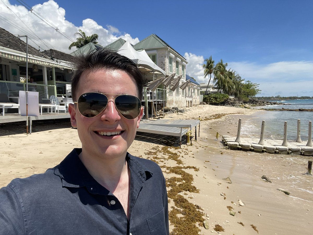 cdjonesrafac's tweet photo. The sun continues here in Barbados, gorgeous beaches, fabulous food and such lovely people. Oh, and the rum punch isn’t bad either… 😉🇧🇧 https://t.co/1iuqsOcS4a