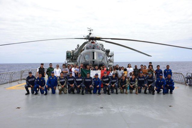 MARADIOFM's tweet photo. 34 ressortissants mexicains ont été évacués d’Haïti annonce la Chancelière🇲🇽@aliciabarcena sur X .Elle s’est félicitée du succès de l’opération et salué le professionnalisme de la Marine🇲🇽@SEMAR_mx et @EmbamexHaiti qui ont aidé ces mexicains à regagner leur pays .#RFMINFO https://t.co/273mNODVgK