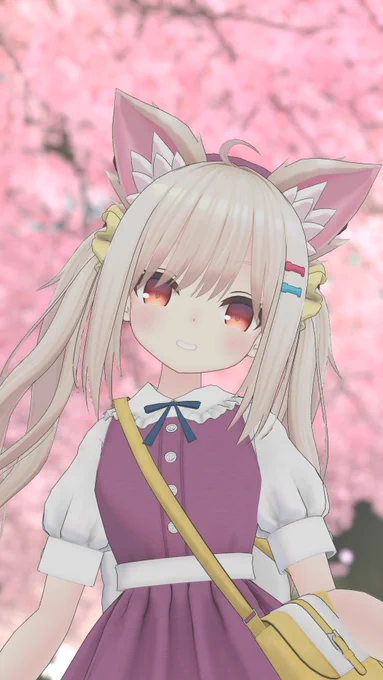 おはよー!!今日から4月!春だ!!!! 