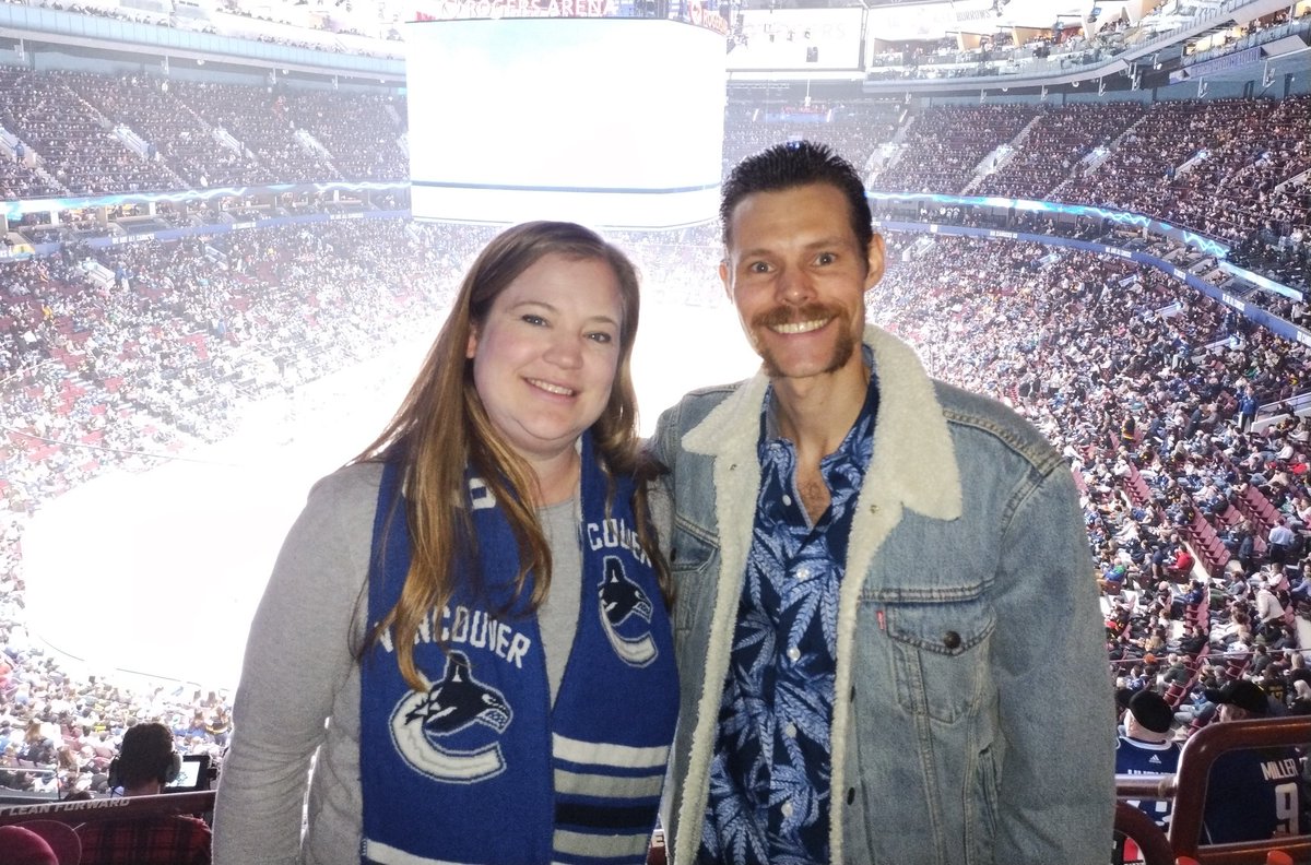 Edmundmistake's tweet photo. Attending Vancouver Canucks vs. Anaheim Ducks at Rogers Arena. #Canucks #Ducks #NHL https://t.co/keaXro2T50