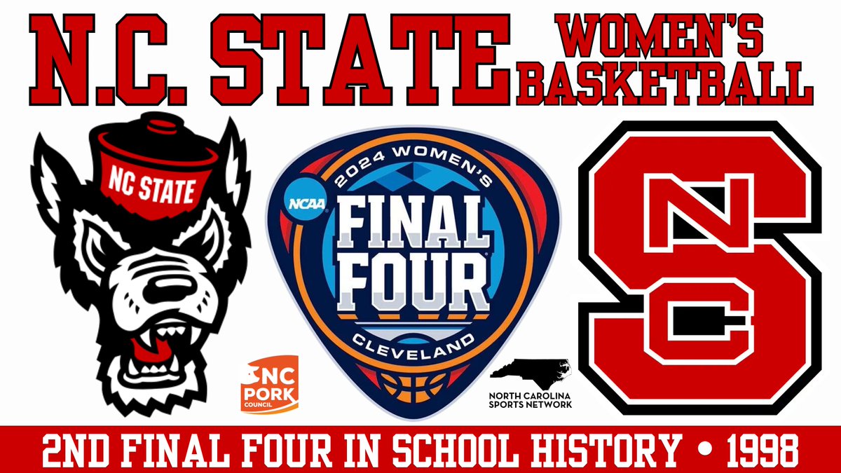 PACK BACK TO THE FINAL FOUR @PackWomensBball 
@WolfpackWes + @CoachFancher + @BooCorrigan
