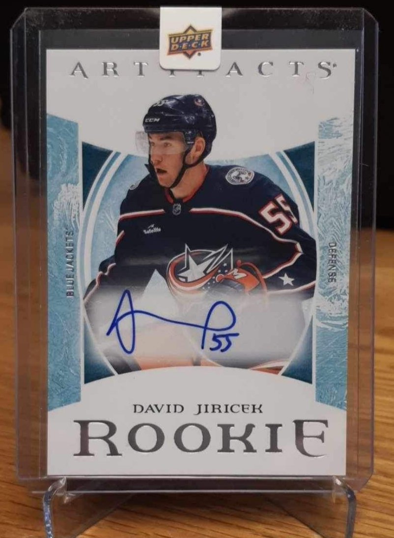 BackyardRink13's tweet photo. Any #CBJ fans looking for a Jiricek Rookie Auto?  Freshly received from #UpperDeck
$40 CAD shipped (+$10 for tracking or USA)
#hockeycards #forsale #autograph #NHL #BlueJackets https://t.co/fv2jlLGn2T