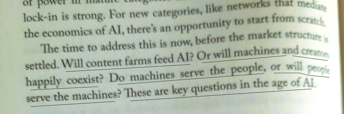 deep diving into the need for open source and decentralized AI pondering 'key questions in the age of AI' per @cdixon's Read Write Own (pg222)
