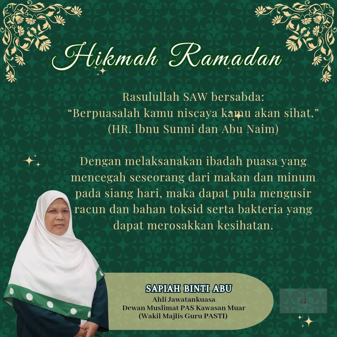 Dewan Muslimat PAS Muar tweet media