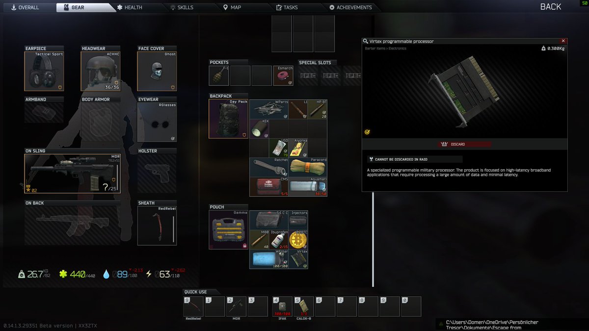 der_bummie's tweet photo. #tarkov #virtex (gg´s navi btw)
F*ing finally!! Big step further towards Kappa. Let´s GO! https://t.co/qXm2VSRyfm